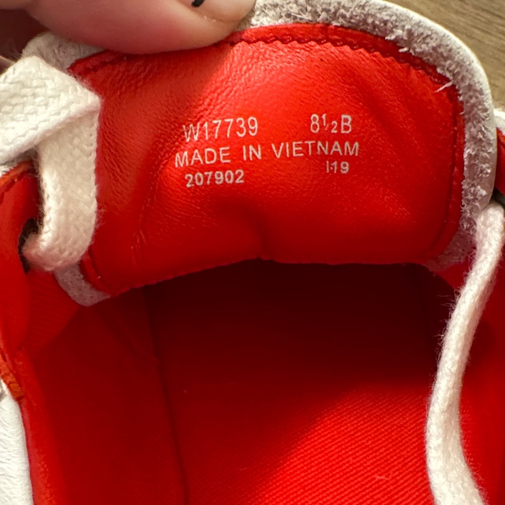 Cole Haan Women's Sneakers in White and Red - Picture 2 of 6